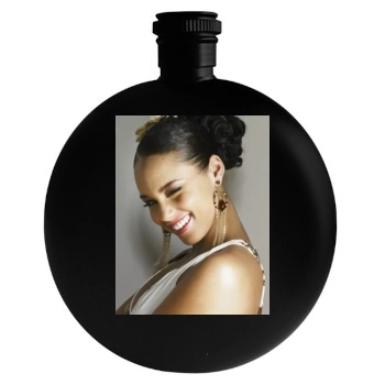 Alicia Keys Round Flask