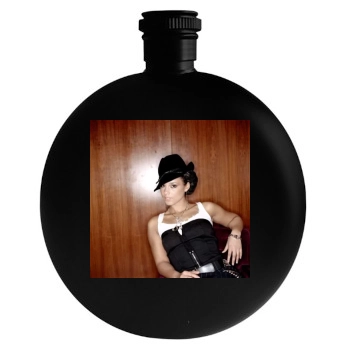 Alicia Keys Round Flask