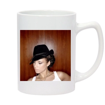 Alicia Keys 14oz White Statesman Mug