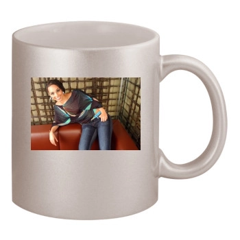 Alicia Keys 11oz Metallic Silver Mug