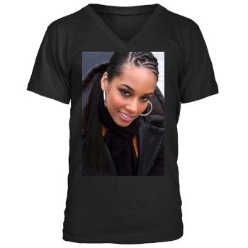 Alicia Keys Men's V-Neck T-Shirt