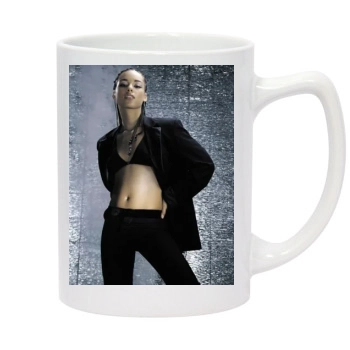 Alicia Keys 14oz White Statesman Mug