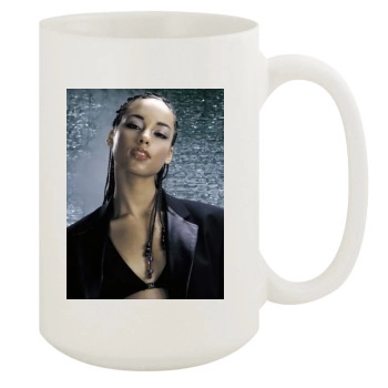 Alicia Keys 15oz White Mug