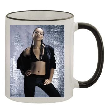 Alicia Keys 11oz Colored Rim & Handle Mug