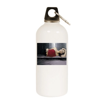 Alicia Keys White Water Bottle With Carabiner