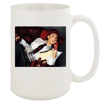 Alicia Keys 15oz White Mug