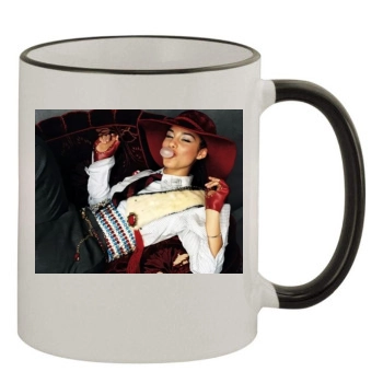 Alicia Keys 11oz Colored Rim & Handle Mug