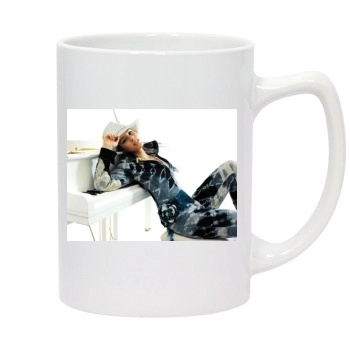 Alicia Keys 14oz White Statesman Mug