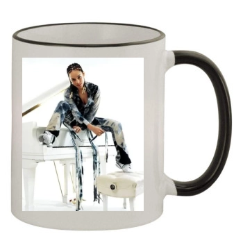 Alicia Keys 11oz Colored Rim & Handle Mug