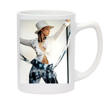 Alicia Keys 14oz White Statesman Mug