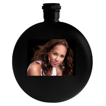 Alicia Keys Round Flask