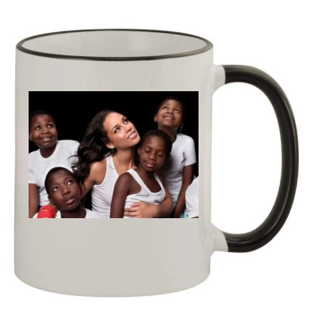 Alicia Keys 11oz Colored Rim & Handle Mug