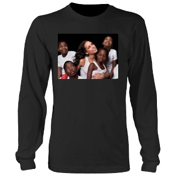 Alicia Keys Men's Heavy Long Sleeve TShirt