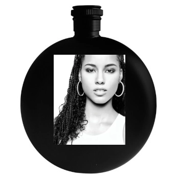 Alicia Keys Round Flask