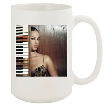 Alicia Keys 15oz White Mug