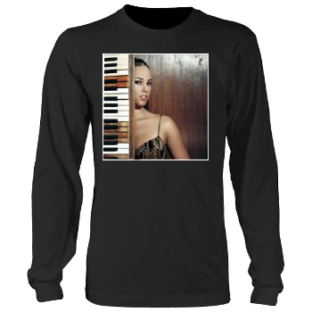 Alicia Keys Men's Heavy Long Sleeve TShirt