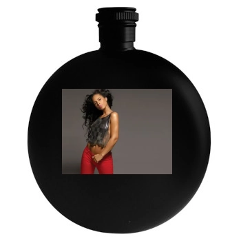 Alicia Keys Round Flask