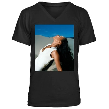 Alicia Keys Men's V-Neck T-Shirt