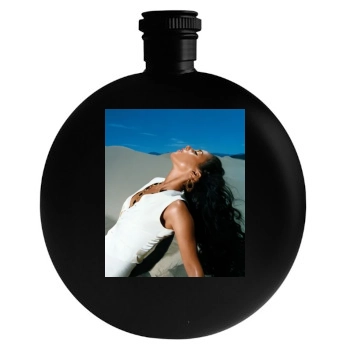 Alicia Keys Round Flask