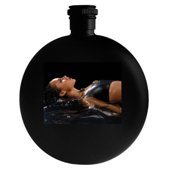 Alicia Keys Round Flask