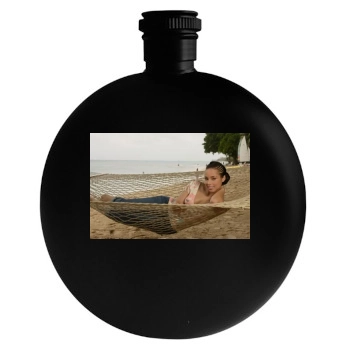 Alicia Keys Round Flask