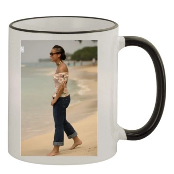 Alicia Keys 11oz Colored Rim & Handle Mug