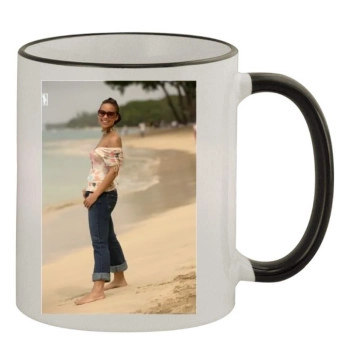 Alicia Keys 11oz Colored Rim & Handle Mug