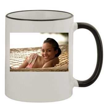 Alicia Keys 11oz Colored Rim & Handle Mug