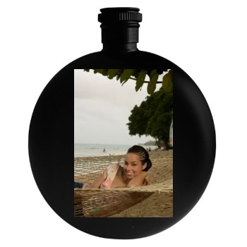 Alicia Keys Round Flask