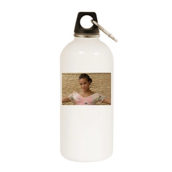 Alicia Keys White Water Bottle With Carabiner