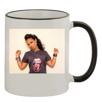 Alicia Keys 11oz Colored Rim & Handle Mug