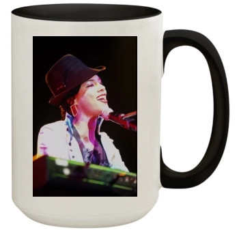 Alicia Keys 15oz Colored Inner & Handle Mug