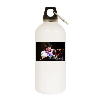 Alicia Keys White Water Bottle With Carabiner