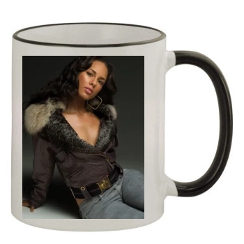 Alicia Keys 11oz Colored Rim & Handle Mug