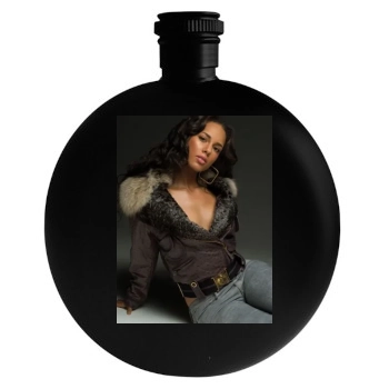 Alicia Keys Round Flask