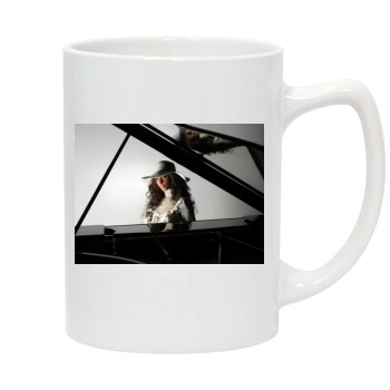 Alicia Keys 14oz White Statesman Mug