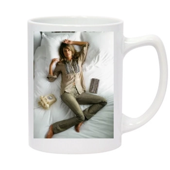 Alessandra Ambrosio 14oz White Statesman Mug