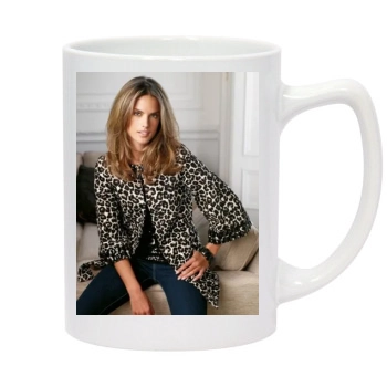 Alessandra Ambrosio 14oz White Statesman Mug