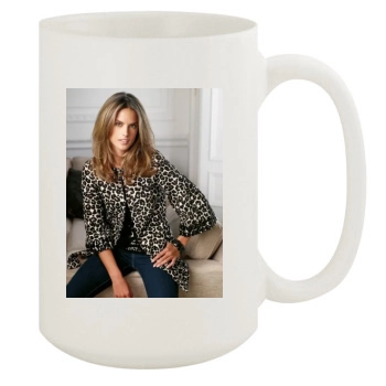 Alessandra Ambrosio 15oz White Mug