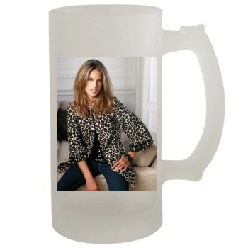 Alessandra Ambrosio 16oz Frosted Beer Stein