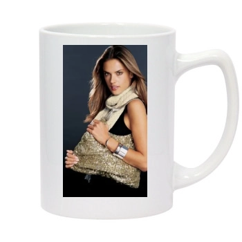 Alessandra Ambrosio 14oz White Statesman Mug