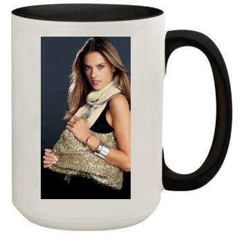 Alessandra Ambrosio 15oz Colored Inner & Handle Mug