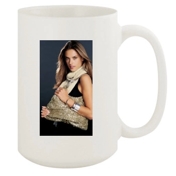 Alessandra Ambrosio 15oz White Mug