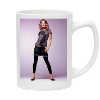 Alessandra Ambrosio 14oz White Statesman Mug