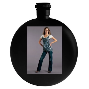 Alessandra Ambrosio Round Flask