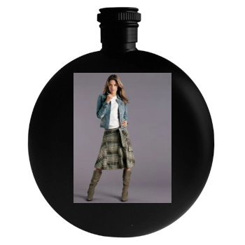 Alessandra Ambrosio Round Flask