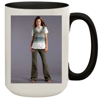 Alessandra Ambrosio 15oz Colored Inner & Handle Mug