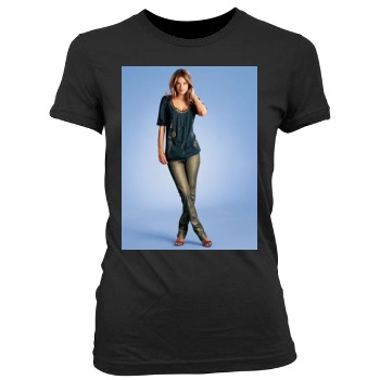 Alessandra Ambrosio Women's Junior Cut Crewneck T-Shirt