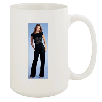 Alessandra Ambrosio 15oz White Mug