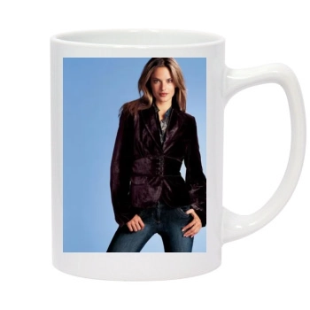 Alessandra Ambrosio 14oz White Statesman Mug